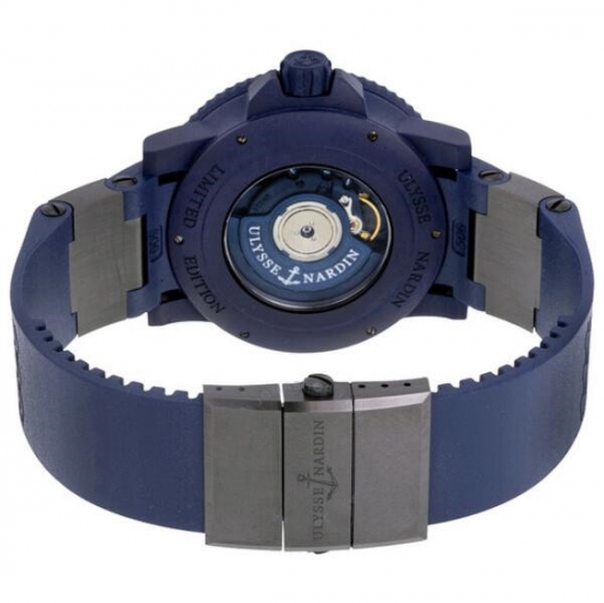 Ulysse Nardin Maxi Marine Chronometer Azul Sea 263-97LE-3C Replica Reloj - Haga un click en la imagen para cerrar