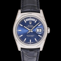 Rolex Day-Date 36mm azul 118139 Replica Reloj