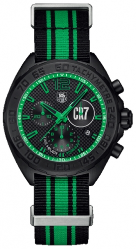 TAG Heuer Formula 1 Cristiano Ronaldo CR7 Edicion limitada hombres CAZ1113.FC8189 Replica Reloj