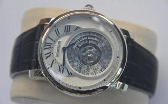 Cartier Rotonde De Cartier 45MM Platino W1556242 Replica Reloj - Haga un click en la imagen para cerrar