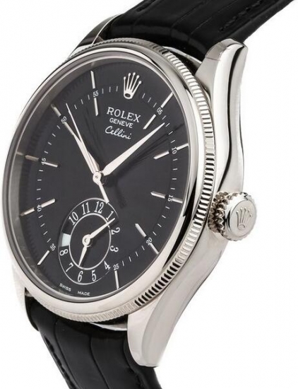 Rolex Cellini Dual Tiempo Blanco Oro 50529 bkbk Replica Reloj - Haga un click en la imagen para cerrar
