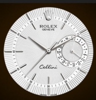 Rolex Cellini Fecha Blanco Oro 50519 sbk Replica Reloj