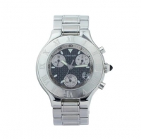 Cartier Must 21 Chronoscaph acero inoxidable W10172T2 Replica Reloj