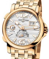 Ulysse Nardin Dual Time (RG / Silver / RG Bracelet) 246-55-8/60 Replica Reloj