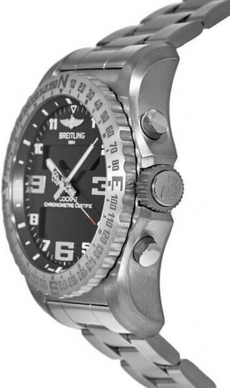 Breitling Professional Cuarzo Titanio Negro Dial hombres EB501022/BD40/176E Replica Reloj - Haga un click en la imagen para cerrar