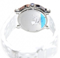 Chopard Happy Sport Esfera Plateada Diamante Flotante Senoras 278551-3001 Replica Reloj