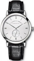 A. Lange & Sohne Saxonia Cuerda manual 37 mm Oro blanco 215.026 Replica Reloj
