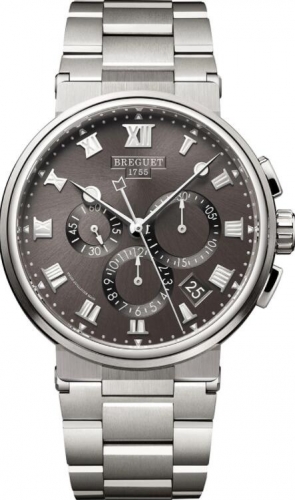 Breguet Marine Chronographe Hombre 5527TI/G2/9WV Replica Reloj