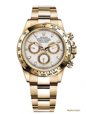 Rolex Cosmograph Daytona Verde Oyster Oro Amarillo 18K De Dial 116508GRSO Replica Reloj
