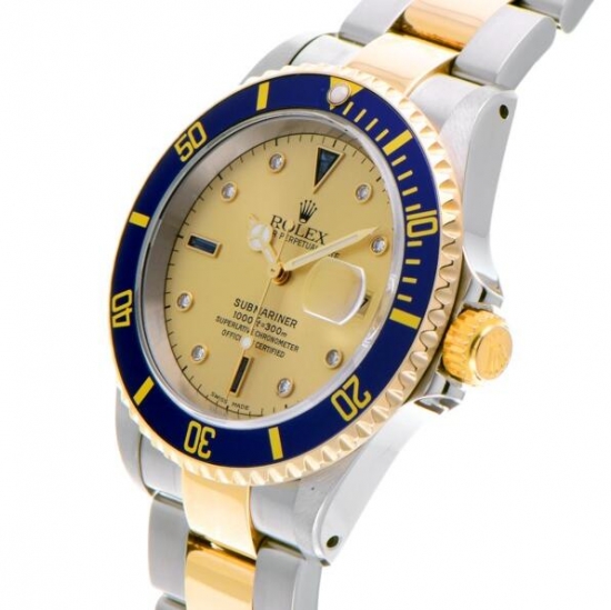 Rolex Submariner Date 16613SGA Replica Reloj - Haga un click en la imagen para cerrar