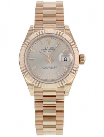 Rolex Oyster Perpetual Senora-DateJust 28 Eveoro rosa 279175 Replica Reloj