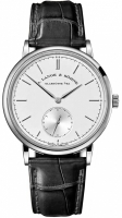 A.Lange & Sohne Saxonia Cuerda manual 37 mm Reloj de oro blanco para hombre 216.026 Replica Reloj