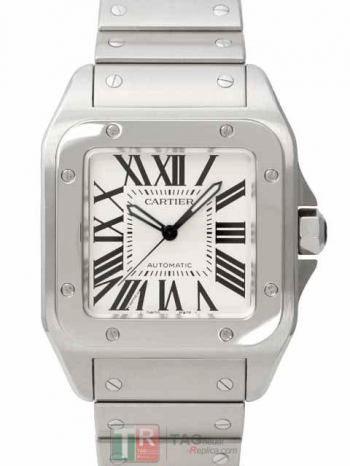 Cartier Santos 100 Hombres W200737G Replica Reloj