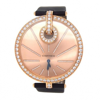 Cartier Captive de Cartier XL Oro Rosa Y Diamantes WG600003 Replica Reloj