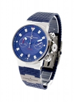 Ulysse Nardin Azul Seal (SS / Azul / Rubber-Ti) 353-68LE-3 Replica Reloj