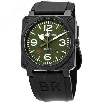 Bell & Ross Aviation Ceramic Militar BR0392-MIL-CE Replica Reloj