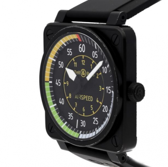 Bell & Ross Aviation Flight Instruments Para Hombre BR0192-AIRSPEED Replica Reloj - Haga un click en la imagen para cerrar