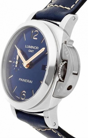 Panerai Luminor 1950 3 Days GMT Automatic acero PAM00688 Replica Reloj - Haga un click en la imagen para cerrar