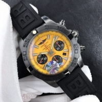 Breitling Chronomat 44 Negro Acero Amarillo MB0111C3/I531/262S/M20DSA/2 Replica Reloj