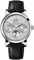 A.Lange & Sohne Calendario anual Saxonia Platino 38,5 mm 330.025 Replica Reloj