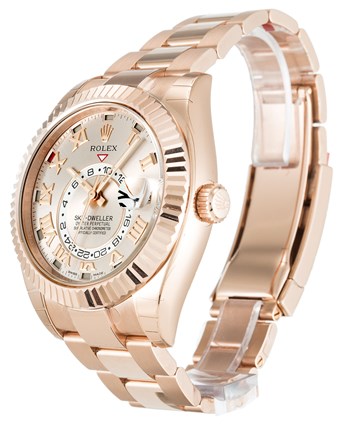 Rolex Sky Dweller Everose Oro Sundust Marcar 326935 Replica Reloj - Haga un click en la imagen para cerrar