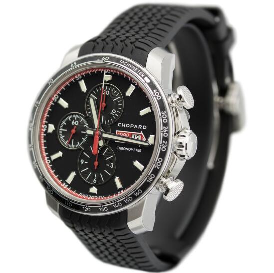 Chopard Mille Miglia GTS Chrono Negro Dial Racing Tires 168571-3001 Replica Reloj - Haga un click en la imagen para cerrar
