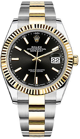 Rolex Datejust 41 Hombres Automatic 126333-BLKSO Replica Reloj