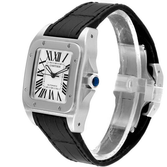 Cartier Santos 100 Hombres W20106X8 Replica Reloj - Haga un click en la imagen para cerrar