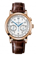 A.Lange & Sohne 1815 414.032 Cronografo Oro rosa Pulsometro negro Replica Reloj
