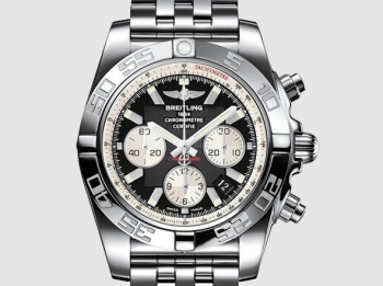 Breitling Chronomat 44 Esfera Negra De Segunda Mano Para Hombre A011B67PA Replica Reloj