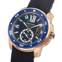 Cartier Calibre De Cartier Diver azul WGCA0009 Replica Reloj