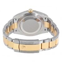 Rolex Datejust Diamante Negro Dial Acero/Oro Amarillo 18K Oyster 126303BKDO Replica Reloj