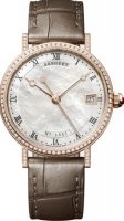Brequet Classique 9068 Oro rosa de 18 quilates y diamantes 9068BR/52/976/DD00 Replica Reloj