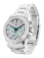 Rolex Daytona Platinum Diamond Bezel And Marcar 116576 TBR Replica Reloj