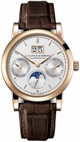 A.Lange & Sohne Calendario anual Saxonia Oro rosa 330.032 Replica Reloj