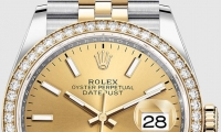 Rolex Datejust 36 Amarillo Rolesor Oro Amarillo 126283RBR Replica Reloj