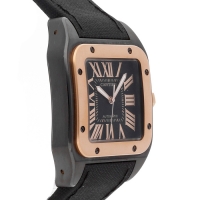 Cartier Santos 100 Carbono W2020009 Replica Reloj