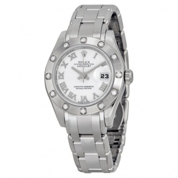 Rolex Oyster Perpetual Lady-Datejust Pearlmaster 29mm Mujeres 80319 Replica Reloj