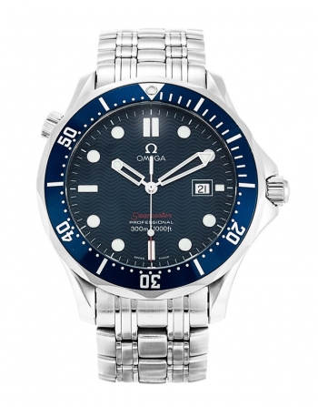 Omega Seamaster 300 M Quartz \"James Bond\" Blue Dial 2221.80.00 Replica Reloj