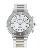 Cartier Must 21 Chronograph Hombres W10184U2 Replica Reloj